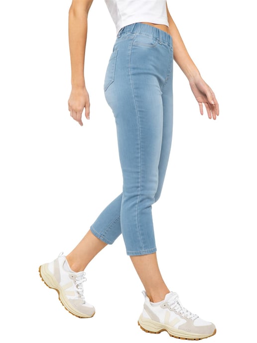 Enzo | Womens Cropped Jeans - Image 4