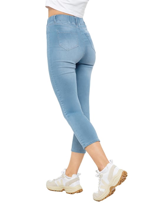 Enzo | Womens Cropped Jeans - Image 5