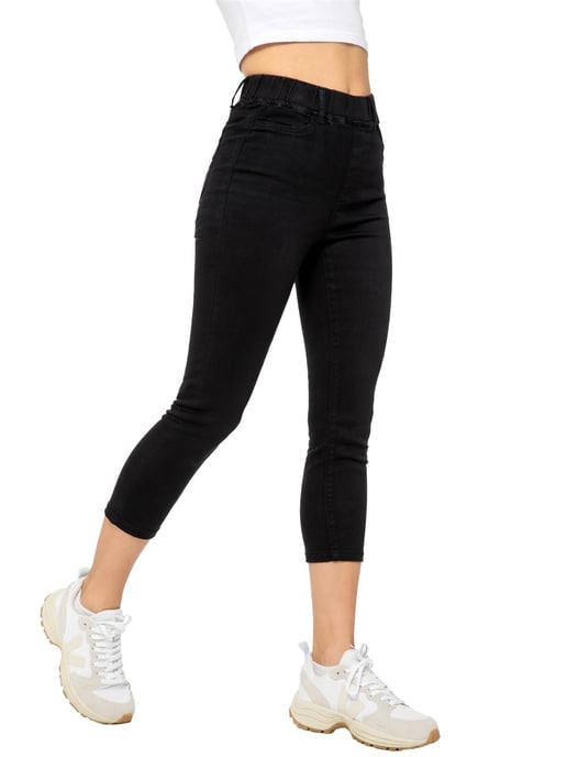 Enzo | Womens Cropped Jeans - Image 4