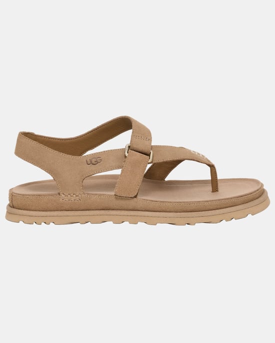 Goldengaze Sand Sandals in Tan - Image 1