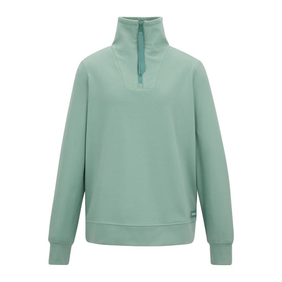 Regatta Demmi Quarter Zip Fleece Top, dam/dam (Ivy Moss) - Image 1
