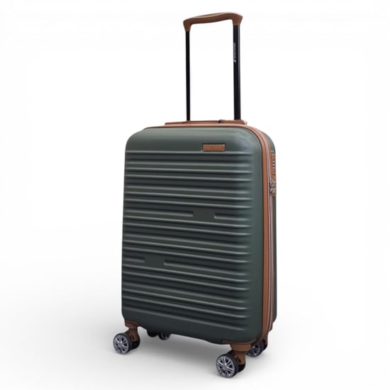 Hard Shell Green Cabin 55 x 36 x 20 cm ABS Koffer Bagage voor Easyjet, Ryanair - Image 4