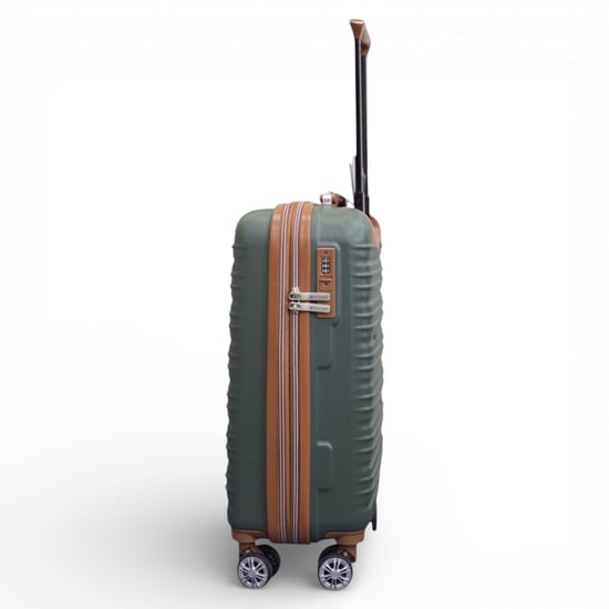 Hard Shell Green Cabin 55 x 36 x 20 cm ABS Koffer Bagage voor Easyjet, Ryanair - Image 5