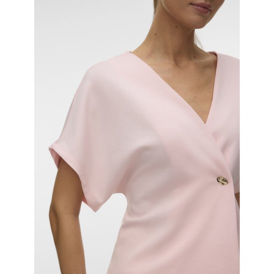 Vero Moda Vmsmilla sonja ss v-neck top exp licht - Image 3