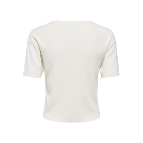 Jacqueline de Yong Jdygaby 24 o-neck pearl cardigan knt off-white - Image 5