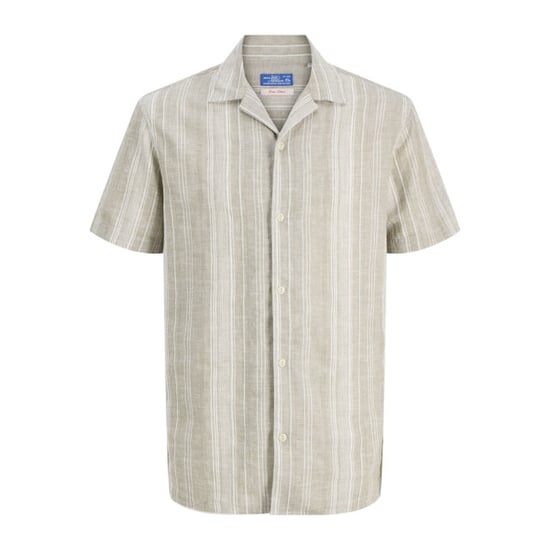 Jack & Jones Jprblusummer lin. blen dobby ss shirt sn dessin - Image 1