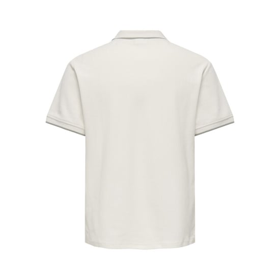 Only & Sons Onsaston reg ss frml resort polo ecru - Image 2
