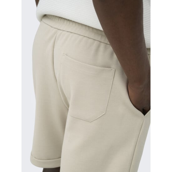Only & Sons Onsnewkodyl reg linus shorts beige - Image 3