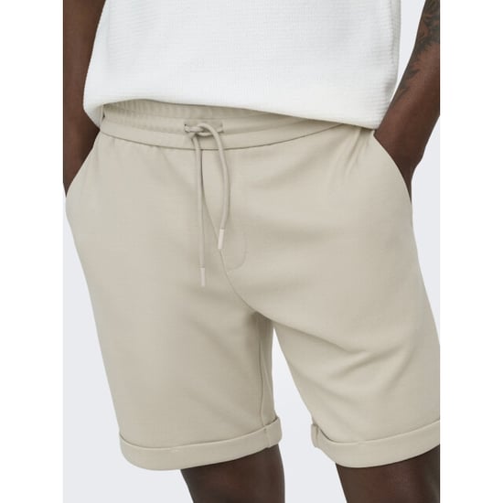 Only & Sons Onsnewkodyl reg linus shorts beige - Image 4