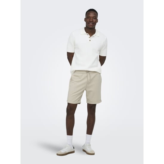 Only & Sons Onsnewkodyl reg linus shorts beige - Image 6