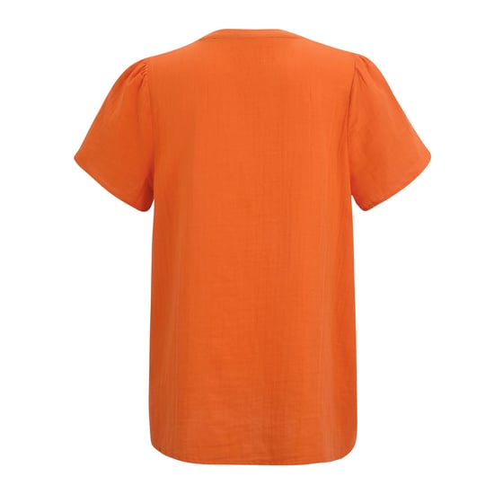 Regatta Dames/Dames Selen Shirt Met Korte Mouwen (Mandarijn Tango) - Image 2