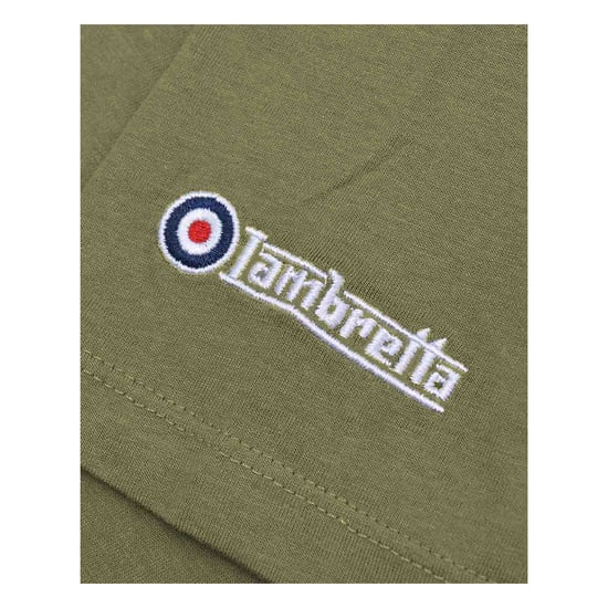 Lambretta Mens Northern Soul T-Shirt (Khaki Green) - Image 3