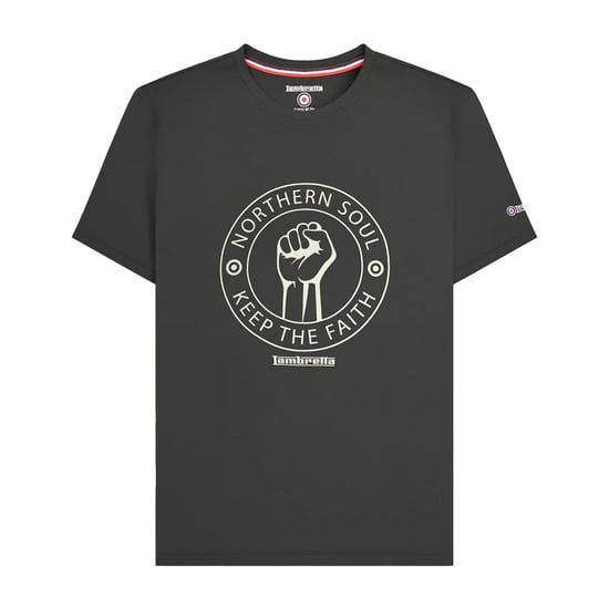 Lambretta Heren Northern Soul T-Shirt (Strijkijzer) - Image 1