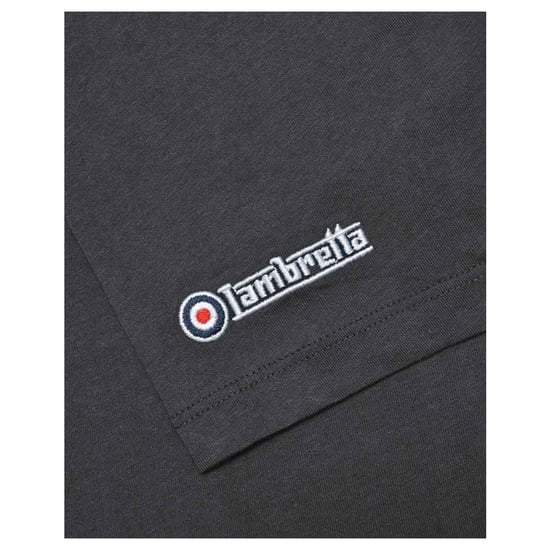 Lambretta Mens Northern Soul T-Shirt (Iron) - Image 3