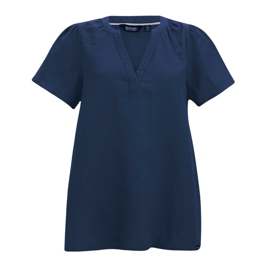 Regatta Dames/Dames Selen Shirt Met Korte Mouwen (Marineblauw) - Image 1