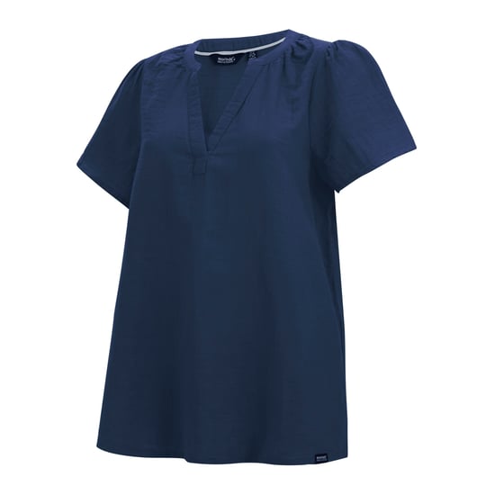 Regatta Dames/Dames Selen Shirt Met Korte Mouwen (Marineblauw) - Image 3