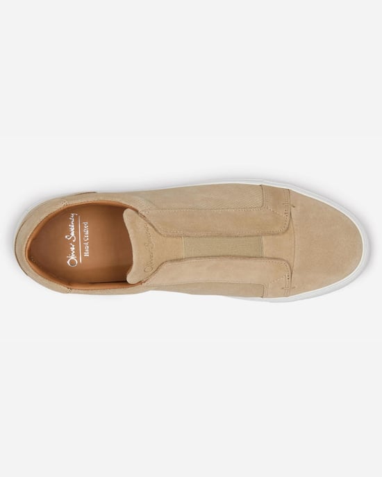 Valezim Slip-On Trainers in Tan - Image 3
