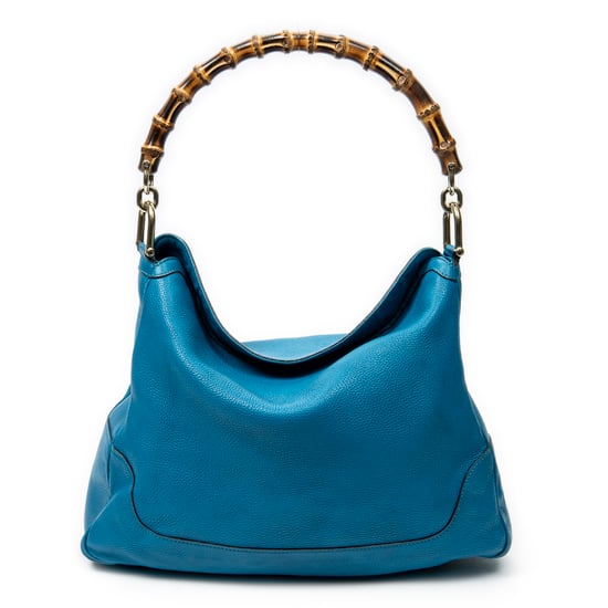 Medium Diana Bamboo Hobo Schoudertas - Image 5