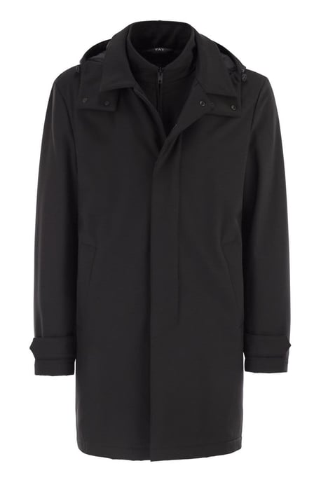 Morning Coat Travel In Jersey Stretch - Image 1