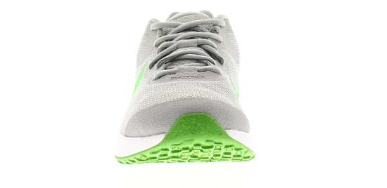 Nike Boys Running Trainers Revolution 6 Lace Up lt smoke grey green - Image 3