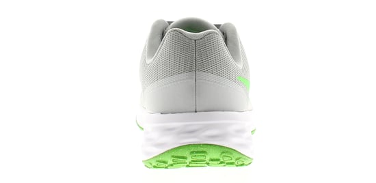 Nike Boys Running Trainers Revolution 6 Lace Up lt smoke grey green - Image 4