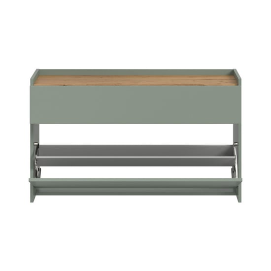 Furnilux Schoenenkast met lade en schuifrek opbergoplossing voor 8 paar schoenen - - Image 3