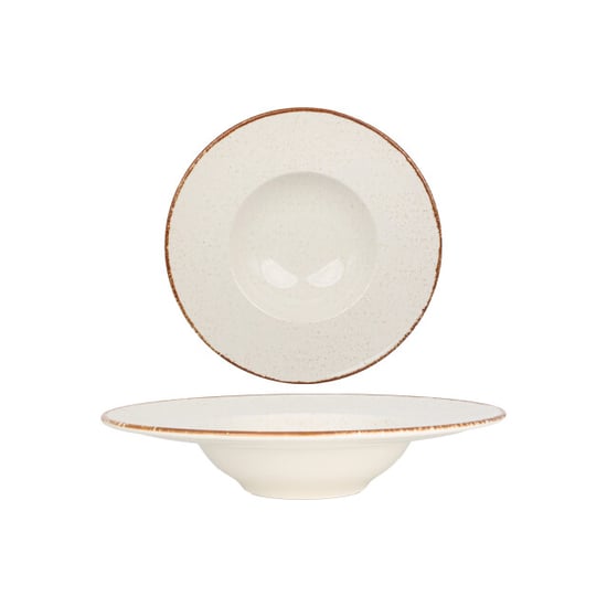 Rinart Pastabord brunilda porselein 28 cm (400cc) set van 2 - Image 1