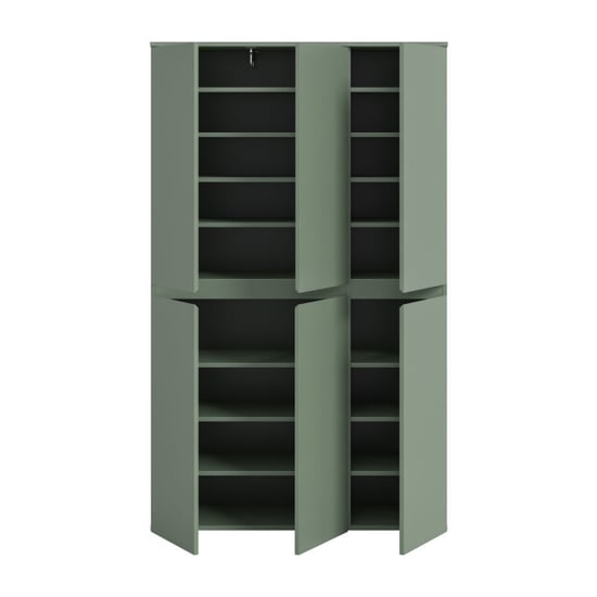 Furnilux Universele kast in smoke ruime opbergoplossing met 14 planken - - Image 6