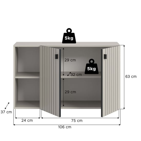 Furnilux Schoenenkast op wielen moderne opbergoplossing voor elke hal - Image 5
