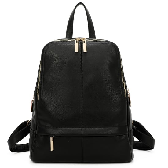 Women's Fashion Backpack With Anti Theft Zipper in Black - Image 1