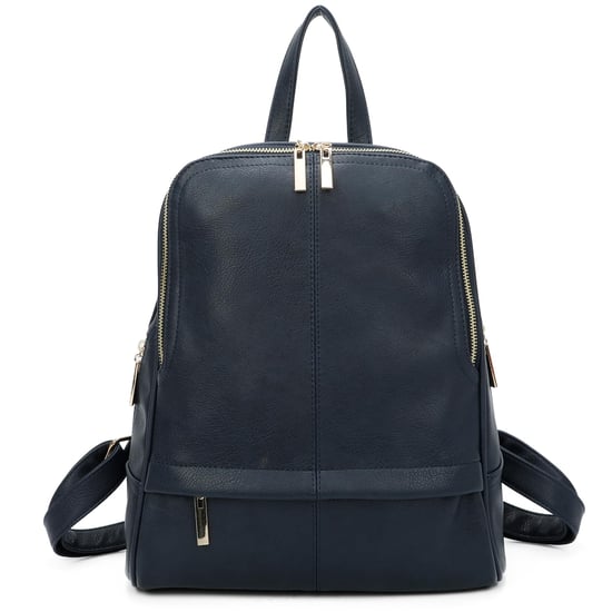 Women's Fashion Backpack With Anti Theft Zipper in Navy - Image 1