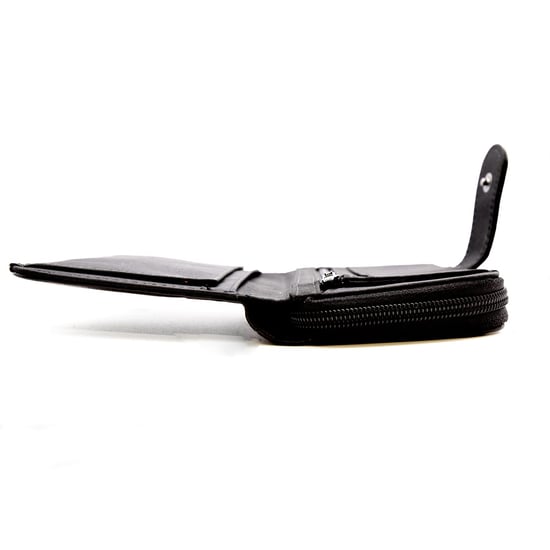 Women’s Genuine Leather Purse, RFID Wallet in Black - Image 6