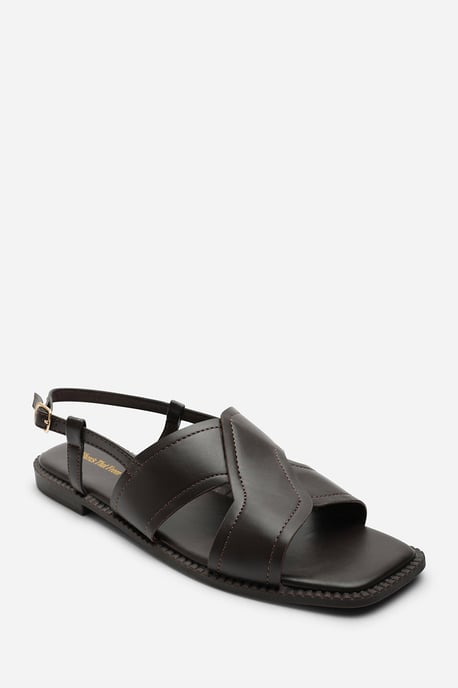 Where's That From Cavina Square Toe Slingback Sandals - Image 4