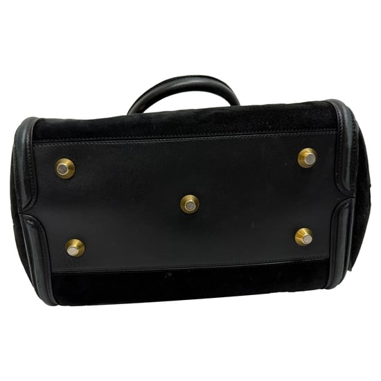 Alexander Mcqueen Heroine Lasercut Accent Tote Bag in Black Calf Leather - Image 6