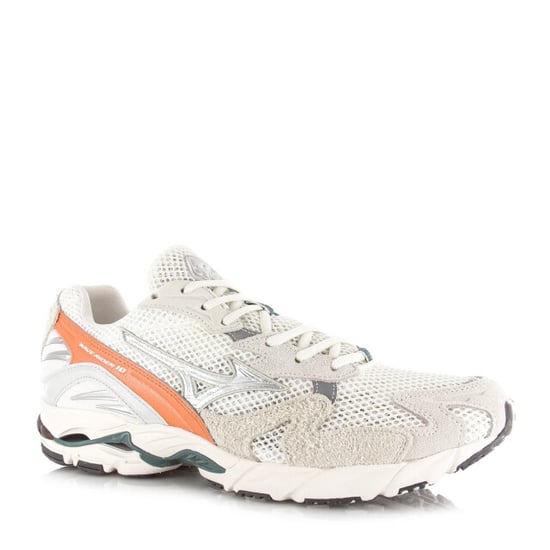 Mizuno Wave rider 10 snow white/dawn lage sneakers unisex - Image 2