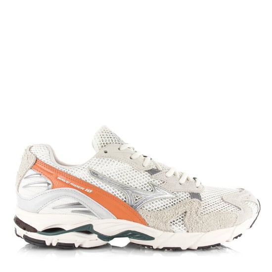 Mizuno Wave rider 10 snow white/dawn lage sneakers unisex - Image 3