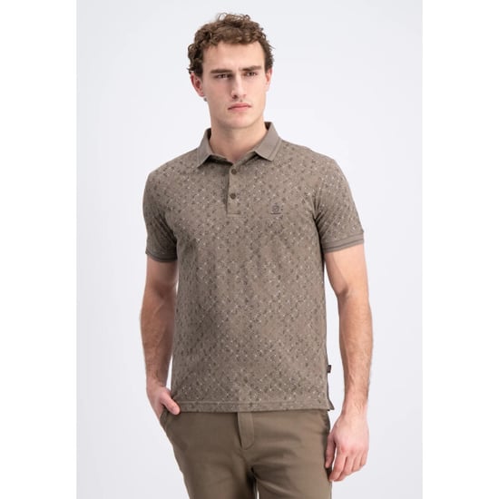 Gabbiano Heren polo tylor 2365205 4232 wood brown - Image 3