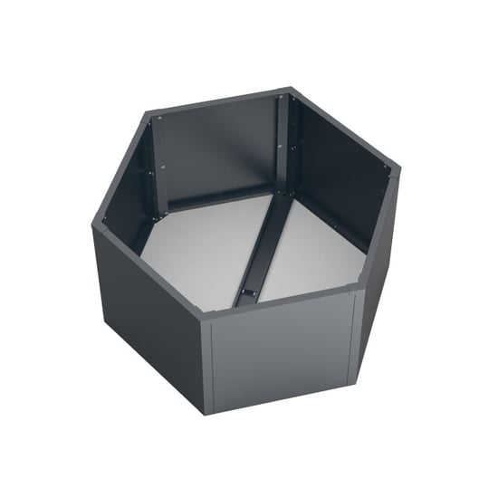 Westmann Varia verhoogde plantenbak zeshoekig metaal 100x52 cm - - Image 4