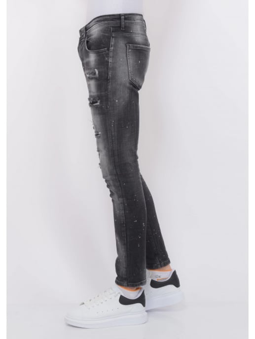 Local Fanatic Distressed jeans stonewash slim fit - Image 5