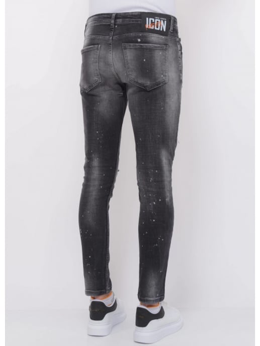 Local Fanatic Distressed jeans stonewash slim fit - Image 6