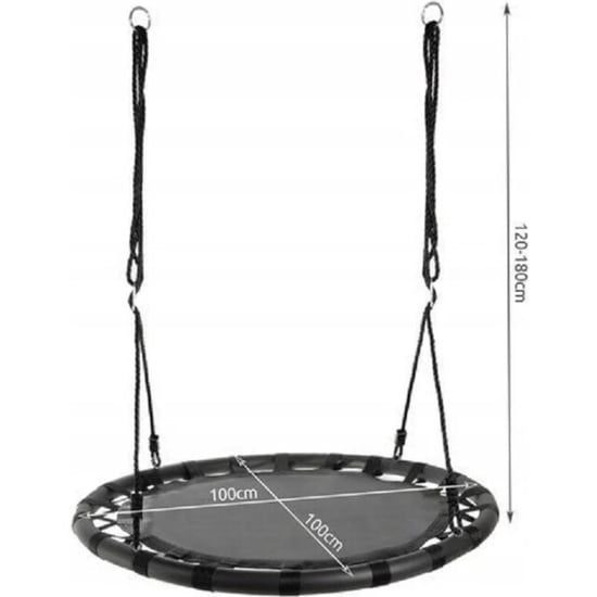 Iso Trade Nestschommel slingerschommel 100 cm - - Image 6