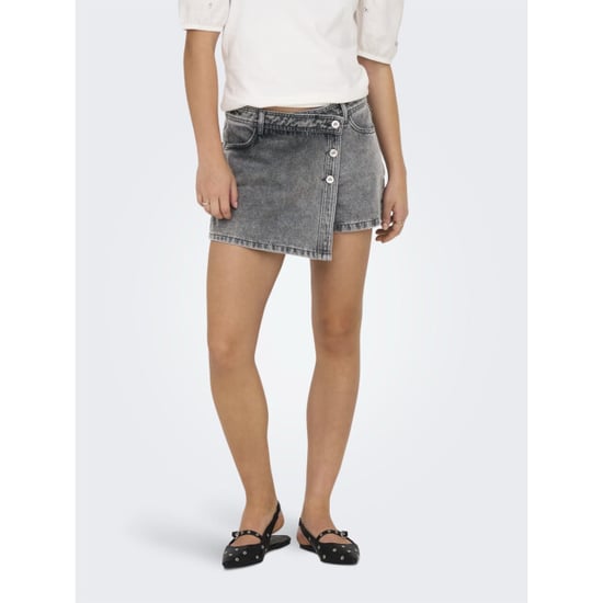 Only Onllesly reg lb dnm skort bj noos grey denim - Image 6