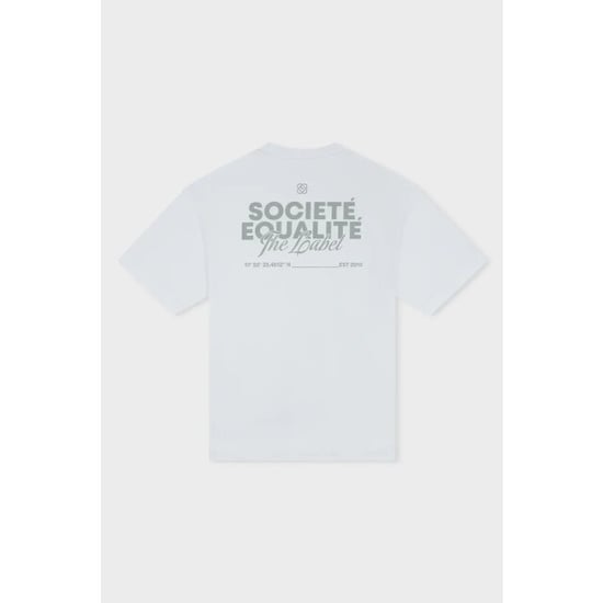 Equalité Equalité societé 2.0 oversized tee grey - Image 1