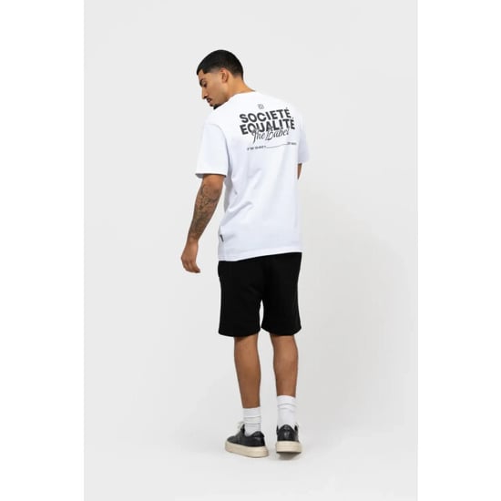 Equalité Equalité societé 2.0 oversized tee white - Image 3