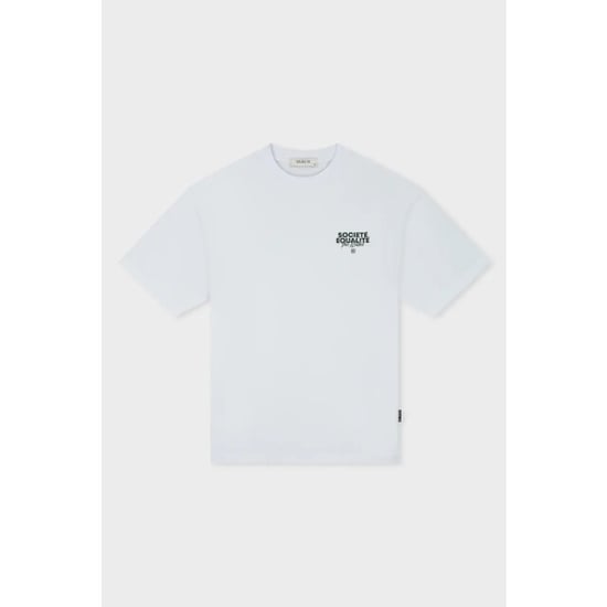 Equalité Equalité societé 2.0 oversized tee white - Image 2