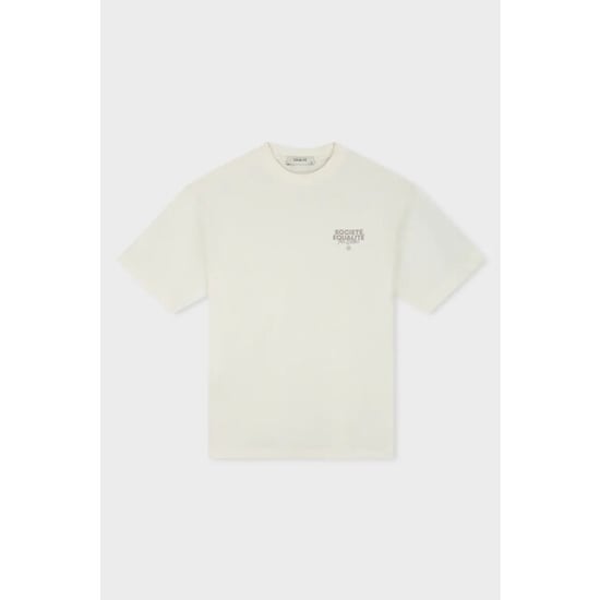 Equalité Equalité societé 2.0 oversized tee taupe off - Image 4