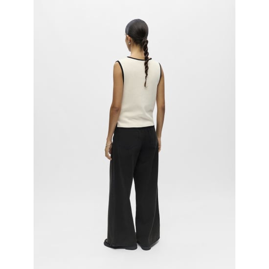 Object Objviva s/l re v-neck knit top noos - Image 3
