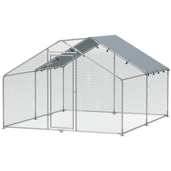 4goodz Kippenren met waterdichte en uv-bestendige hoes 10-15 kippen 3 x 3,4 - Image 2