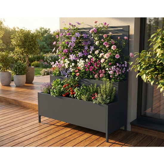 Westmann Dekora 5 plantenbak met klimrek 40x90x120 cm - - Image 4