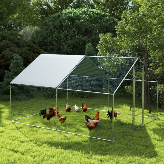 4goodz Kippenren met waterdichte en uv-bestendige hoes 10-15 kippen 3 x 3,4 - Image 4